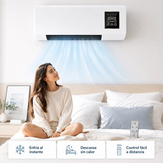 PolarAir Pro™ — Mini Climatizador de Pared 2 en 1 (Frío y Calor) 1