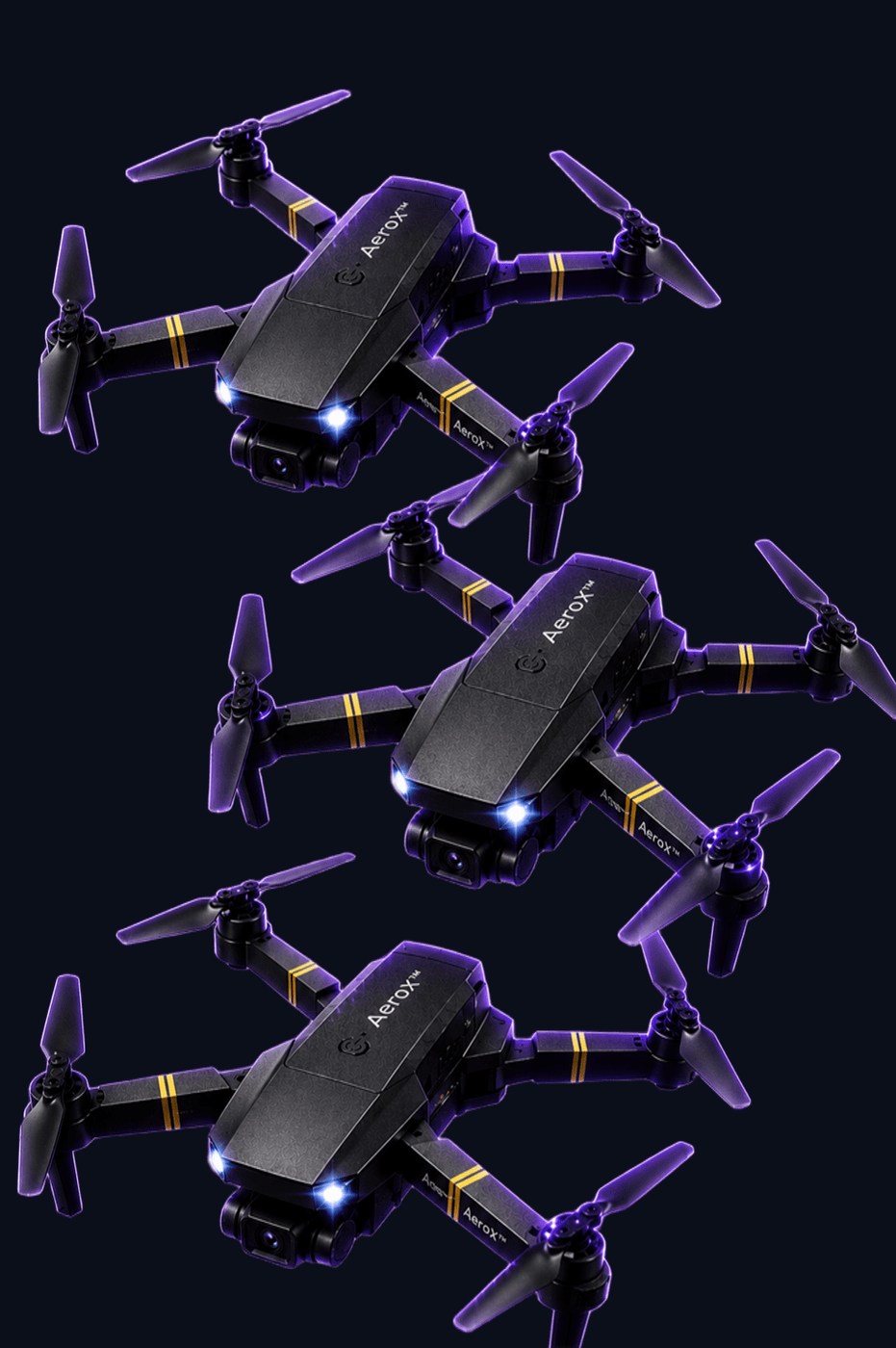 Dron AeroX™ Cámara Dual 4K
