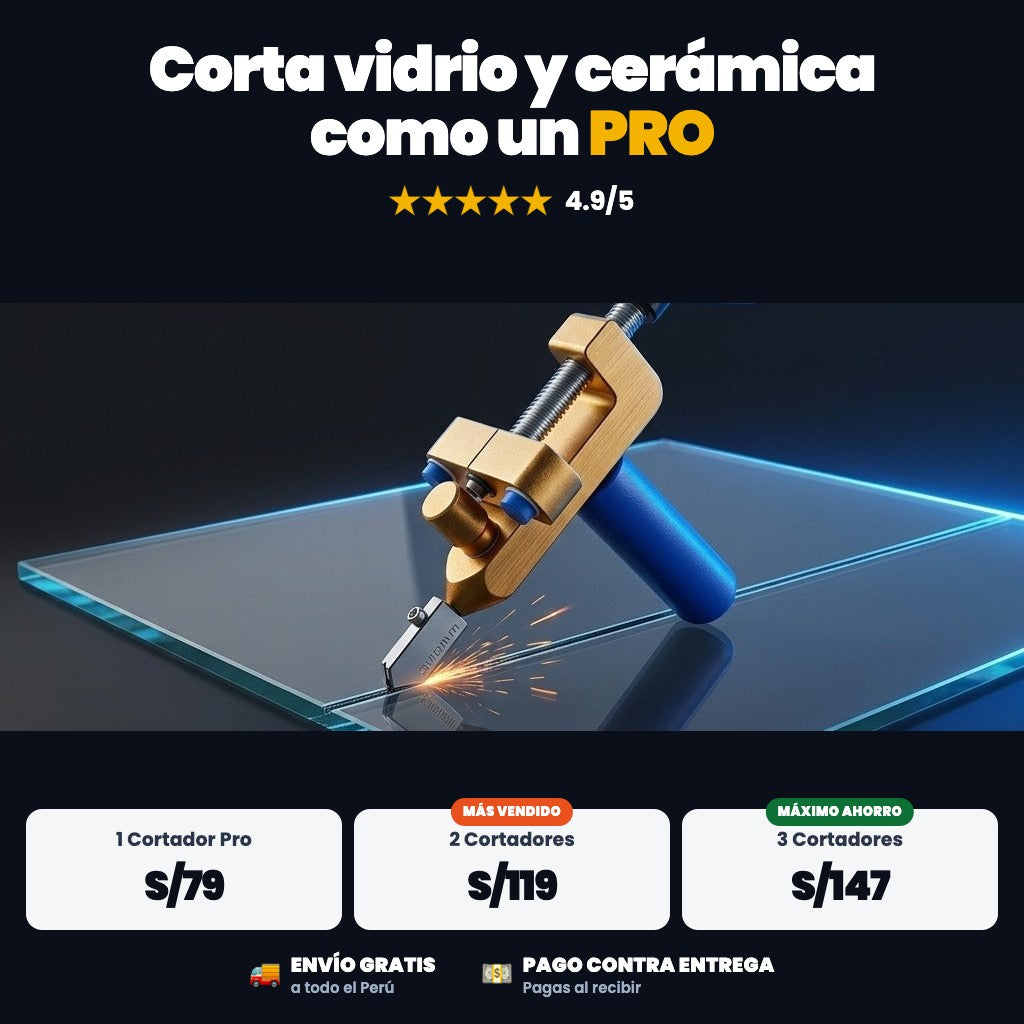 Cortador de Vidrio y Cerámica Profesional ✂️ — 1